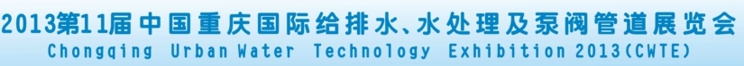 2013第十一屆重慶國際給排水、水處理設(shè)備及泵閥管道展覽會